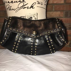 MAXX New York Leather clutch